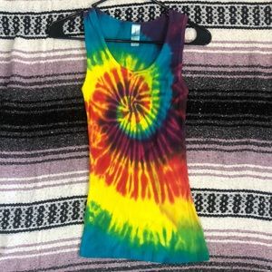 Tye dye tank